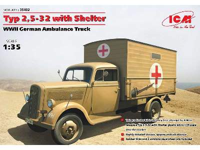 Opel Blitz Typ 2,5-32 with Shelter, WWII German Ambulance Truck - image 9