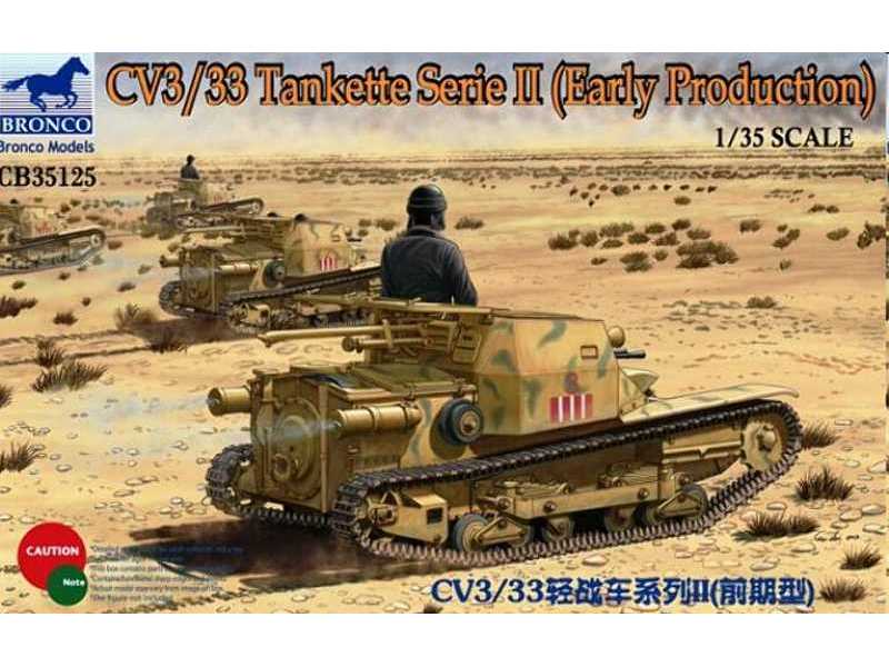 CV3/33 Tankette Serie II (Early Production) - image 1 CV3/33 Tankette Serie II (Early Production) - image 1