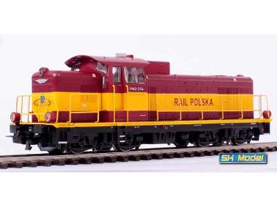 SM42 - 2164 typ 6D Rail Polska Diesel Loco - image 4