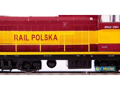 SM42 - 2164 typ 6D Rail Polska Diesel Loco - image 9