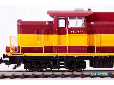 SM42 - 2164 typ 6D Rail Polska Diesel Loco - image 11