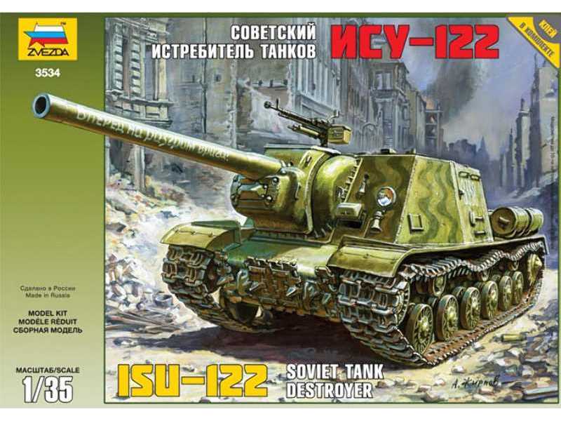 ISU-122 Soviet Tank Destroyer - image 1