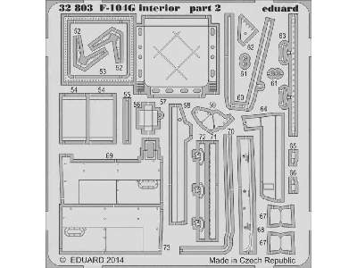 F-104G interior S. A. 1/32 - Italeri - image 3