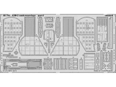 A3D-2 undercarriage 1/48 - Trumpeter - image 2