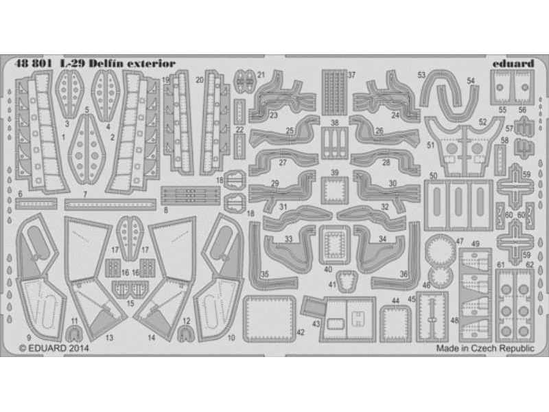 L-29 Delfin exterior 1/48 - Amk - image 1