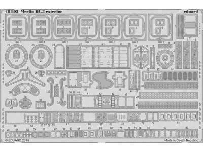 Merlin HC.3 exterior 1/48 - Airfix - image 1