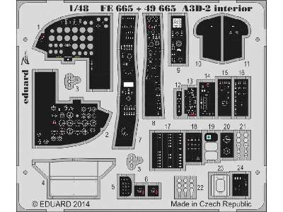 A3D-2 interior S. A. 1/48 - Trumpeter - image 2