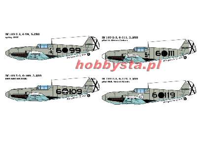 Spanish Emils - Bf 109 E-1 & E-3 of the Legion Condor - image 1