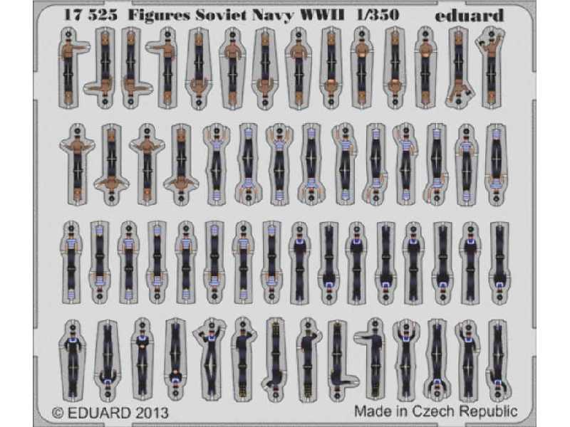 Figures Soviet Navy WWII  S. A. 3D 1/350 - image 1