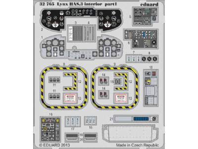 Lynx HAS.3 interior S. A. 1/32 - Revell - image 1