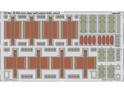 B-25J nose guns and ammo belts 1/32 - Hk Models - image 1