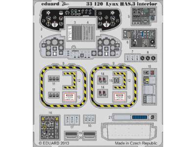 Lynx HAS.3 interior S. A. 1/32 - Revell - image 1