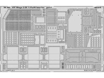 ATF Dingo 2 GE A PatSi interior 1/35 - Revell - image 2