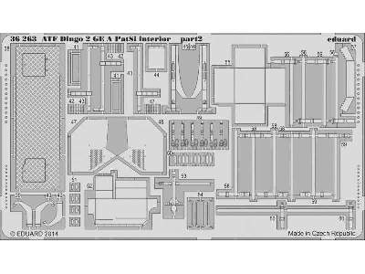 ATF Dingo 2 GE A PatSi interior 1/35 - Revell - image 3