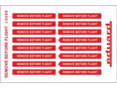 Remove Before Flight  FABRIC 1/48 - image 1
