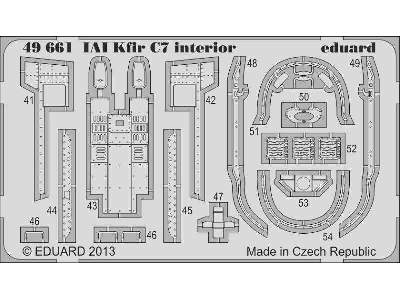 IAI Kfir C7 interior S. A. 1/48 - Amk - image 3