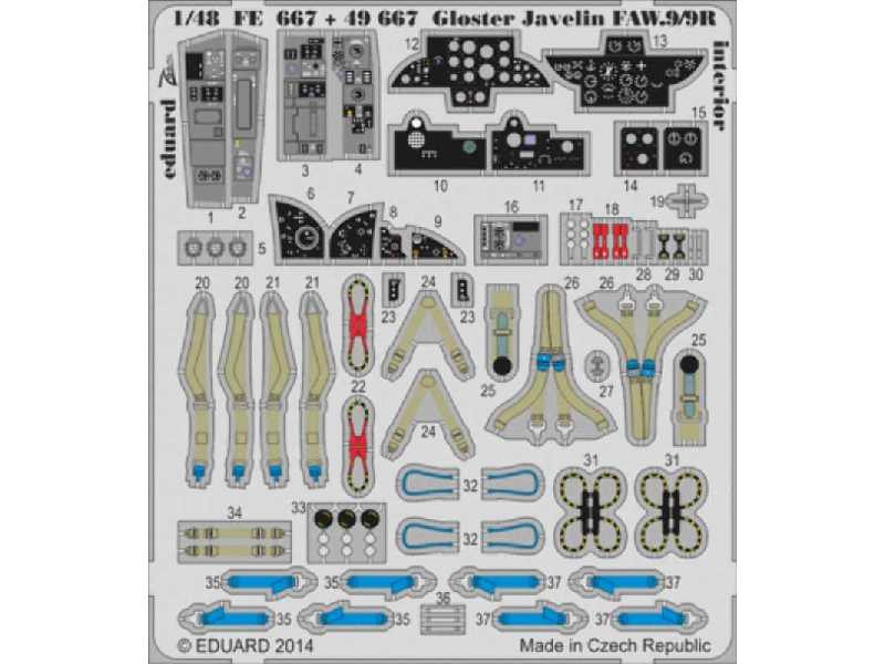 Gloster Javelin FAW.9/9R S. A. 1/48 - Airfix - image 1