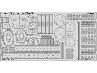 Gloster Javelin FAW.9/9R S. A. 1/48 - Airfix - image 3