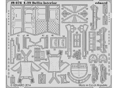 L-29 Delfin interior S. A. 1/48 - Amk - image 3