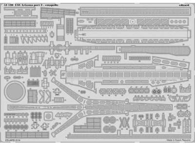 USS Arizona part 2 - catapults 1/200 - Trumpeter - image 1