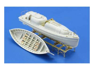 USS Arizona part 3 - life boats 1/200 - Trumpeter - image 4