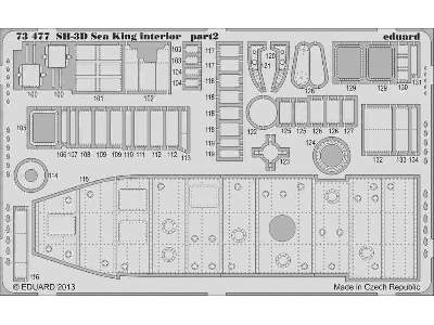 SH-3D Sea King interior S. A. 1/72 - Cyber Hobby - image 3