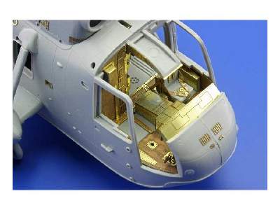 SH-3D Sea King interior S. A. 1/72 - Cyber Hobby - image 6