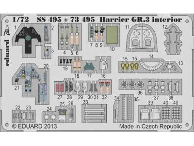 Harrier GR.3 interior S. A. 1/72 - Airfix - image 1