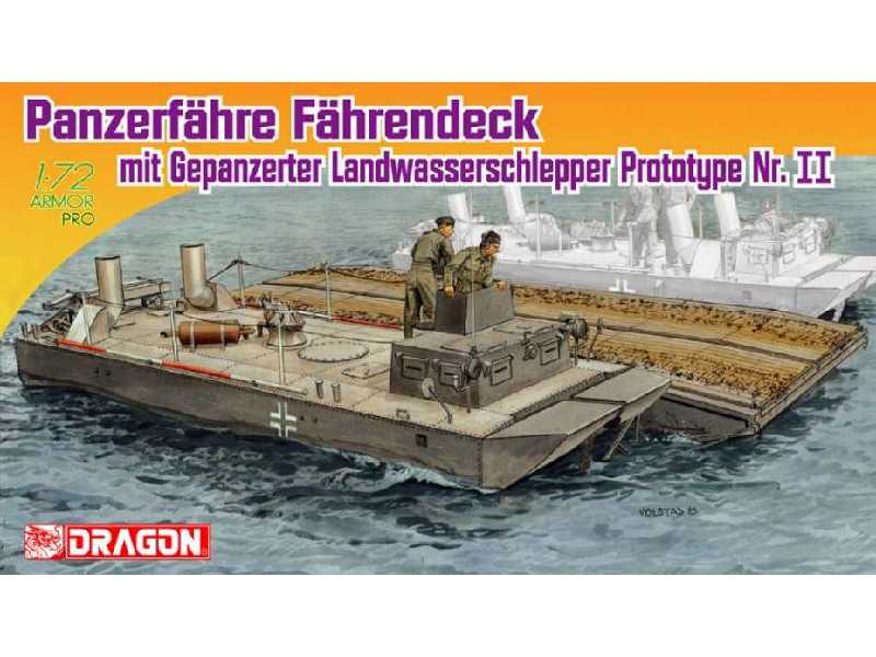 Panzerfahre Fahrendeck mit Gepanzerter Landwasserschlepper - image 1