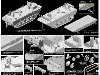 Panzerfahre Fahrendeck mit Gepanzerter Landwasserschlepper - image 2