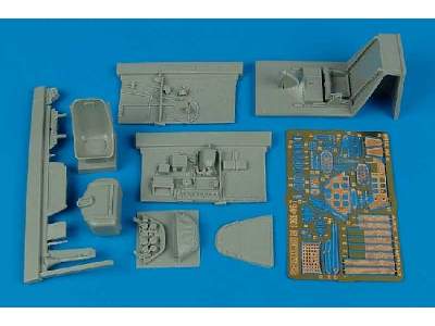 Bf 109E-4/E-7 cockpit set - Eduard - image 1