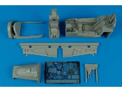 F-8J Crusader cockpit set - Trumpeter - image 1