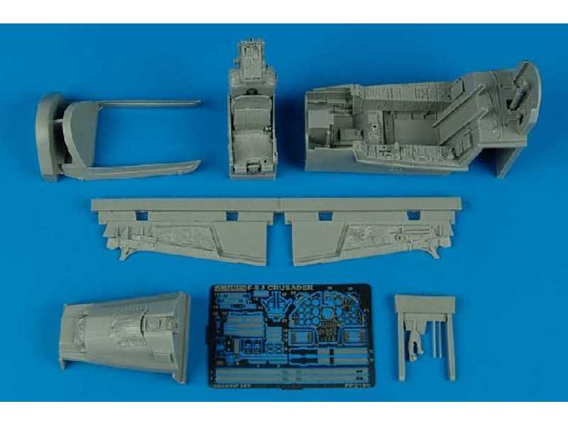 F-8J Crusader cockpit set - Trumpeter - image 1