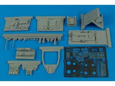 Kawasaki Ki61-I cockpit set - Hasegawa - image 1