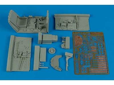 Bf 109F-2/F-4 cockpit set - Hasegawa - image 1