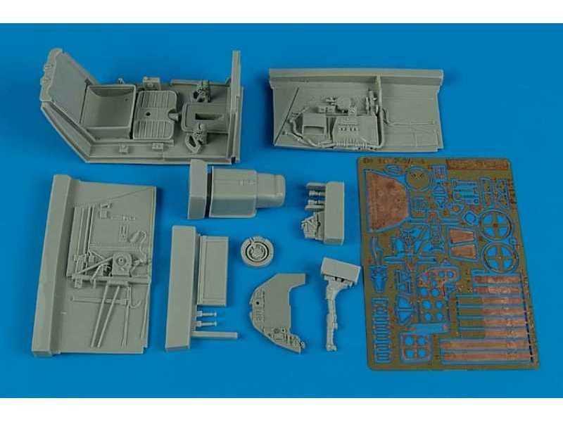 Bf 109F-2/F-4 cockpit set - Hasegawa - image 1