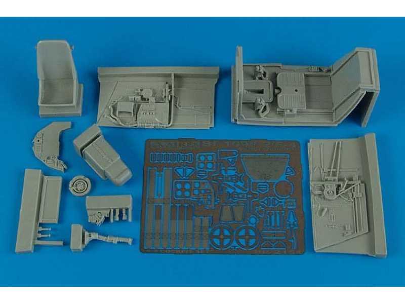 Bf 109F-2/F-4 early cockpit set - Hasegawa - image 1