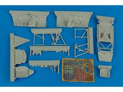 MiG-3 cockpit set - Trumpeter - image 1