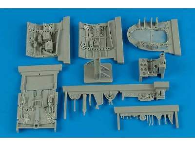 A6M2b Zero Fighter cockpit set - Tamiya - image 1