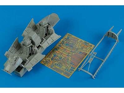 Su-27UB Flanker C cockpit set - Trumpeter - image 1