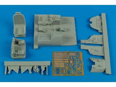 A1H Skyraider cockpit set - Zoukei Mura - image 1