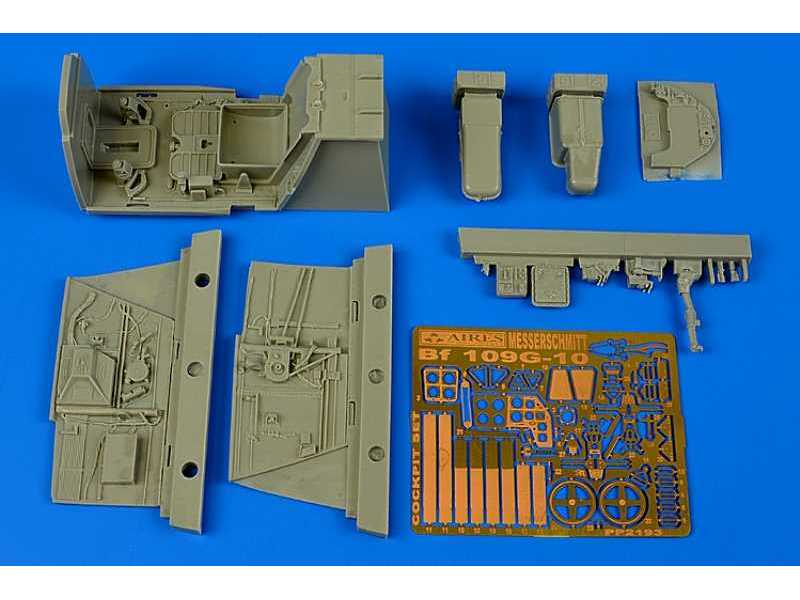 Bf 109G-10 cockpit set - Revell - image 1 Bf 109G-10 cockpit set - Revell - image 1