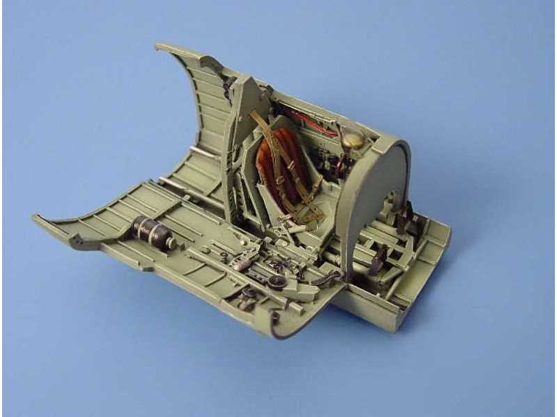 Spitfire Mk. IX cockpit set - Hasegawa - image 1