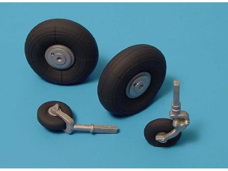 Beaufighter wheels + paint mask - Tamiya - image 1