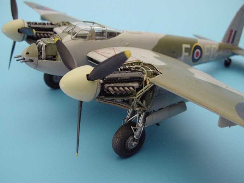 MOSQUITO FB Mk. VI/NF Mk. II engine set - Tamiya - image 1