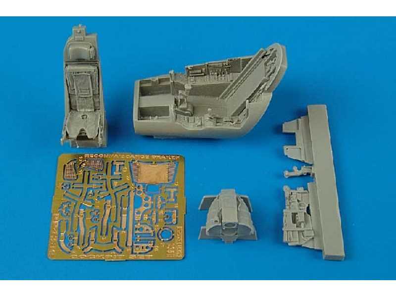 S35E Draken (Recon.) cockpit set - Hasegawa - image 1