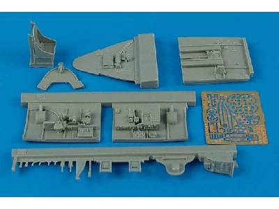 F6F-5 Hellcat cockpit set - Eduard - image 1