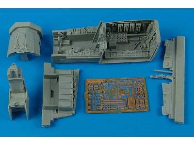 F-15C Eagle (early v.) cockpit set - Hasegawa - image 1