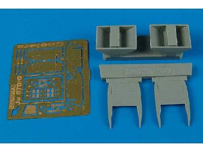 Junkers Ju 87D Stuka air coolers - Hasegawa - image 1