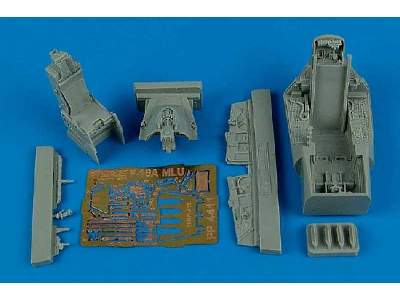 F-16A MLU Falcon cockpit set - Hasegawa - image 1